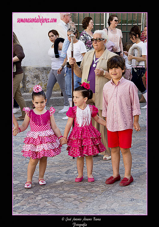 Procesión de María Auxiliadora (Colegio calle Cabezas)