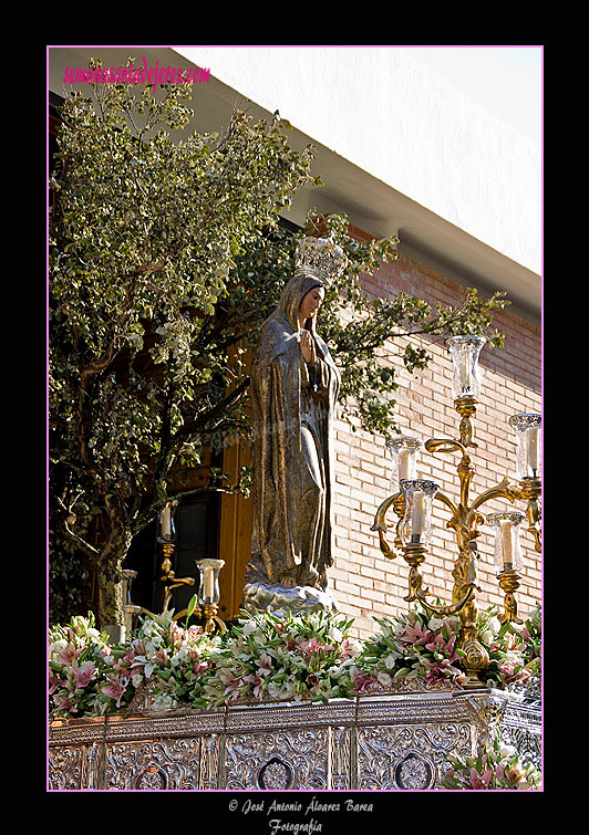 Procesión de la Virgen de Fátima