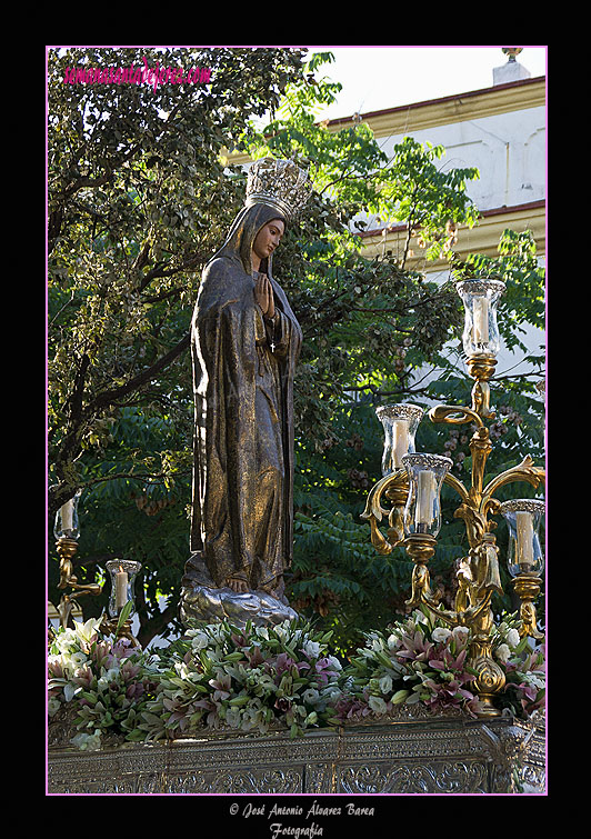 Procesión de la Virgen de Fátima