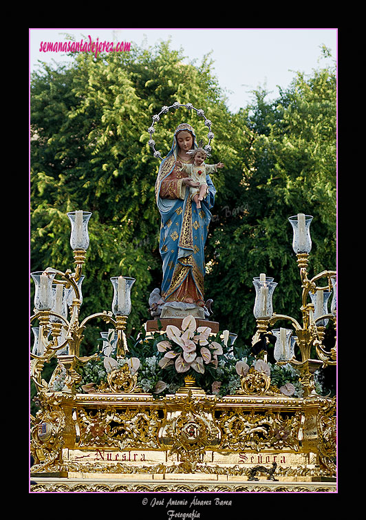 Procesión de Nuestra Señora del Sagrado Corazón (Montealto)
