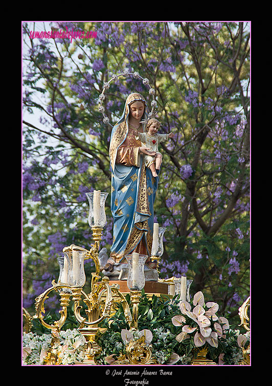 Procesión de Nuestra Señora del Sagrado Corazón (Montealto)