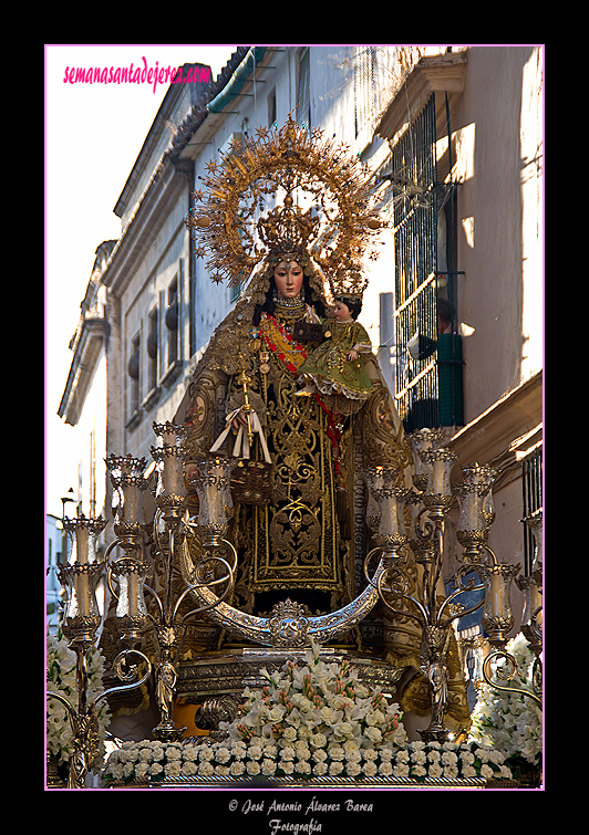 Procesión de Nuestra Señora del Carmen Coronada