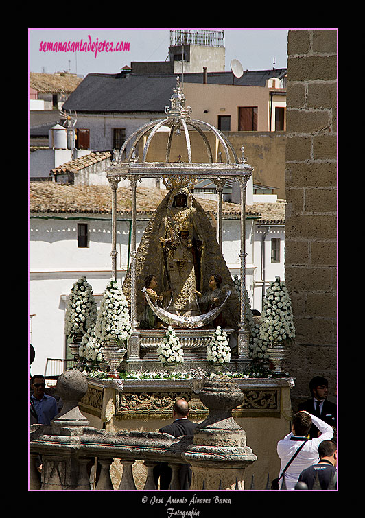 Procesión de Nuestra Señora de la Merced con motivo del Cincuentenario de su Coronación Canónica (28 de mayo de 2011)