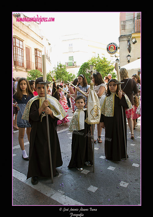 Procesión de la Cruz de Mayo de la Hermandad de la Lanzada