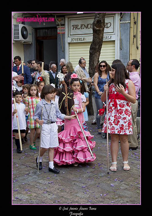 Procesión de la Cruz de Mayo de la Hermandad de la Lanzada