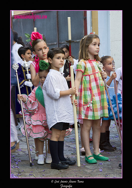 Procesión de la Cruz de Mayo de la Hermandad de la Lanzada