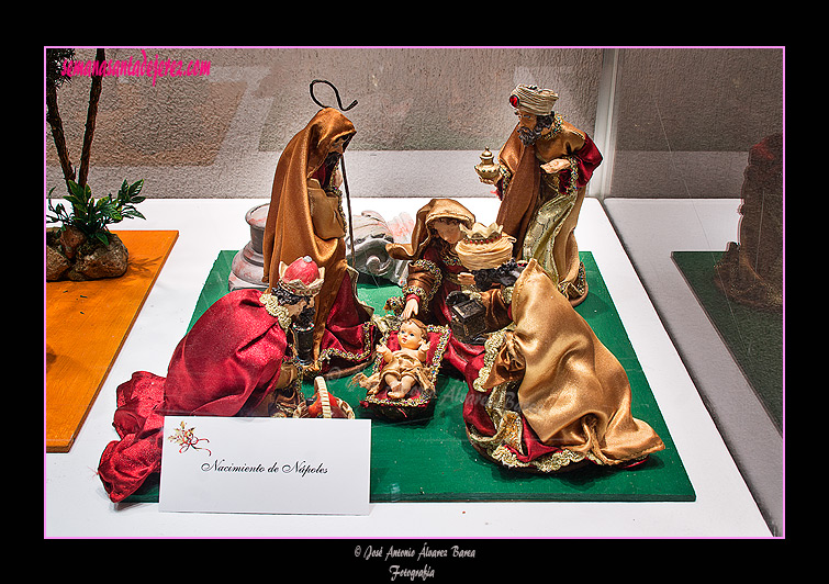 Belén de Nápoles - Exposición "Belenes del Mundo" - Academia de San Dionisio