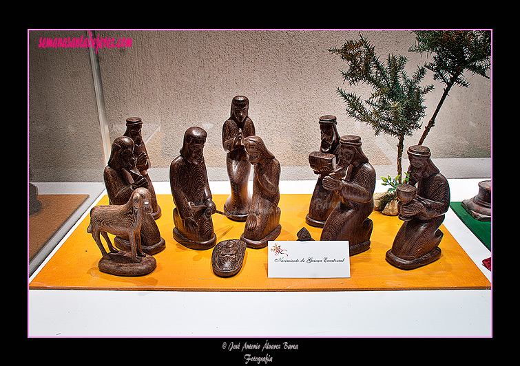 Belén de Guinea Ecuatorial - Exposición "Belenes del Mundo" - Academia de San Dionisio