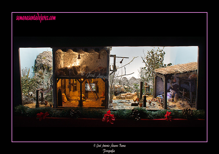 Belén 2011 - Casa Hermandad del Mayor Dolor (3º Premio del Concurso de Nacimientos)