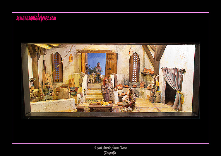 Exposición de dioramas 2011 - Hermandad de la Soledad - Iglesia de la Victoria