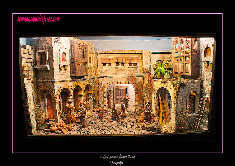 Exposición de dioramas 2011 - Hermandad de la Soledad - Iglesia de la Victoria