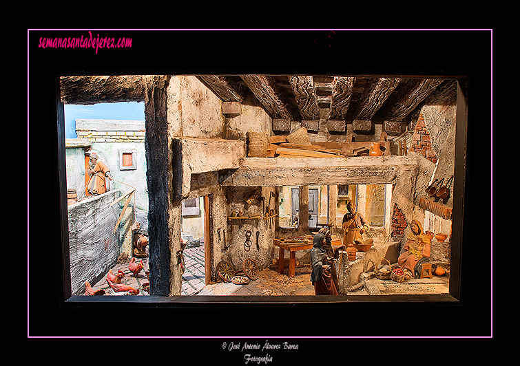 Exposición de dioramas 2011 - Hermandad de la Soledad - Iglesia de la Victoria