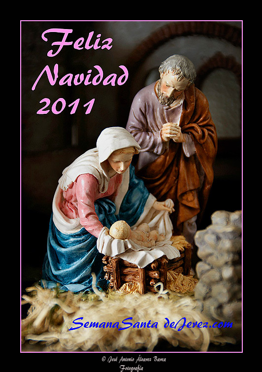 Anuncio del ángel a María - Belenes del Convento de los Padres Capuchinos 2011