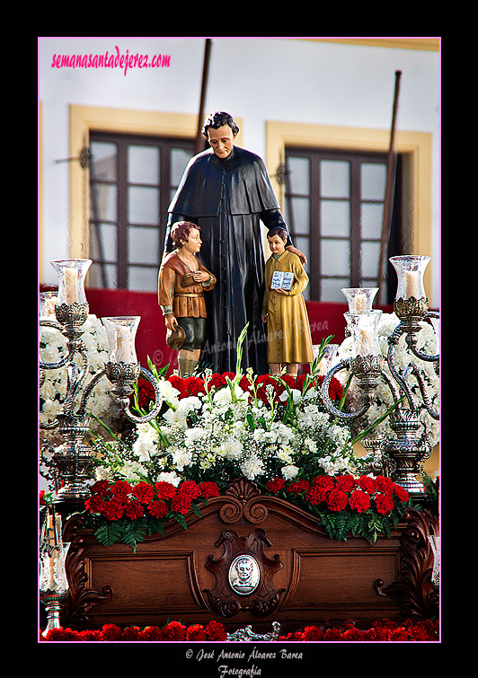 Procesión de San Juan Bosco (Colegio de María Auxiliadora - Calle Cabezas)