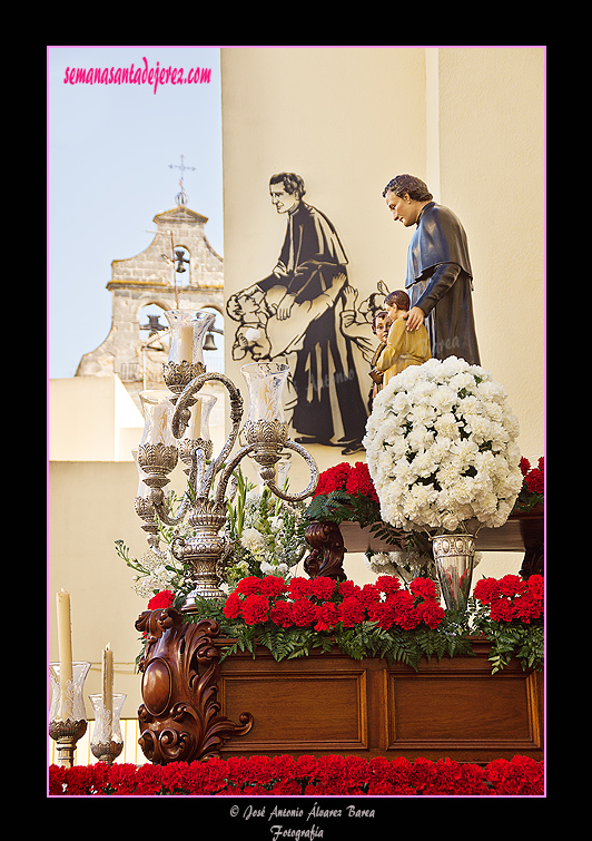 Procesión de San Juan Bosco (Colegio de María Auxiliadora - Calle Cabezas)