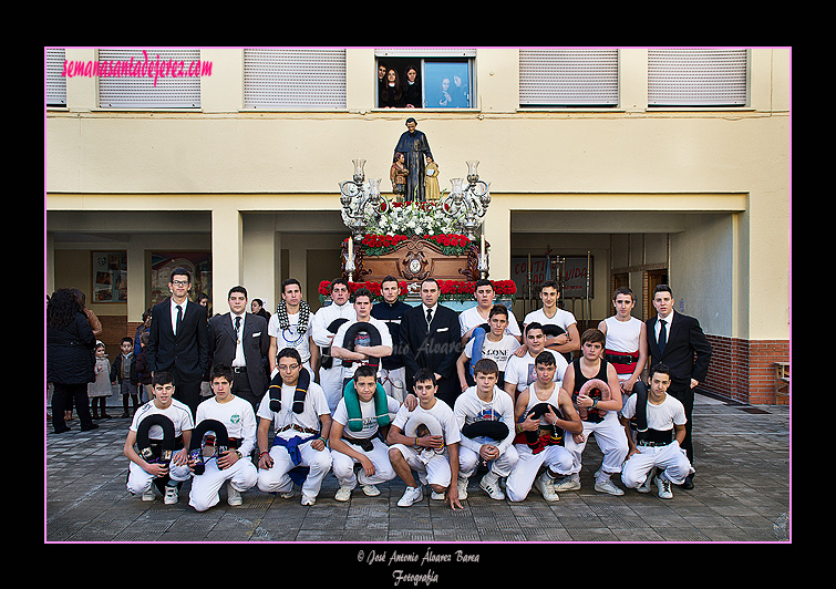 Procesión de San Juan Bosco (Colegio de María Auxiliadora - Calle Cabezas)