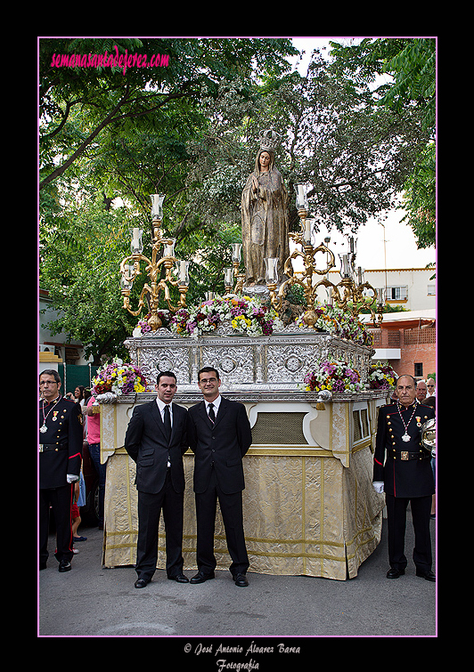 Procesión de la Virgen de Fátima (1 de junio de 2012)