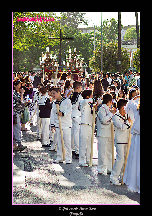 Cruz de Mayo de la Hermandad del Soberano Poder