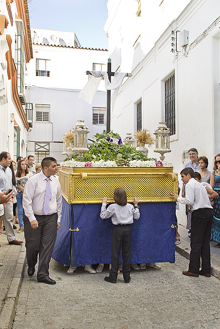 Cruz de Mayo de la Hermandad de la Lanzada