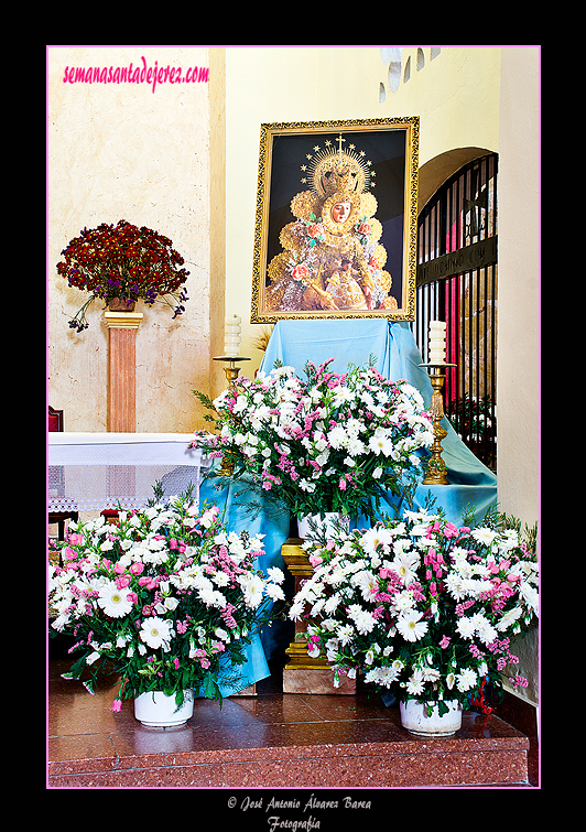 Altar de Cultos de la Agrupación Rociera de Guadalcacín 2012