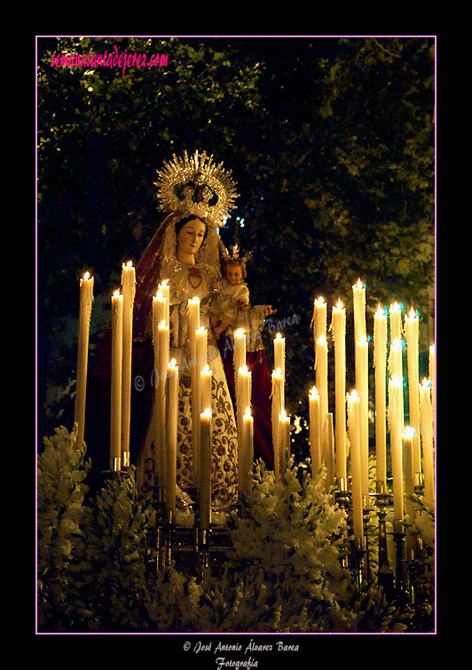 Procesión de Madre de Dios del Rosario, Patrona de Capataces y Costaleros