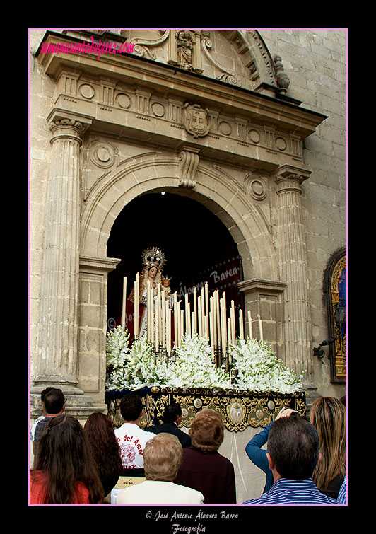 Procesión de Madre de Dios del Rosario, Patrona de Capataces y Costaleros