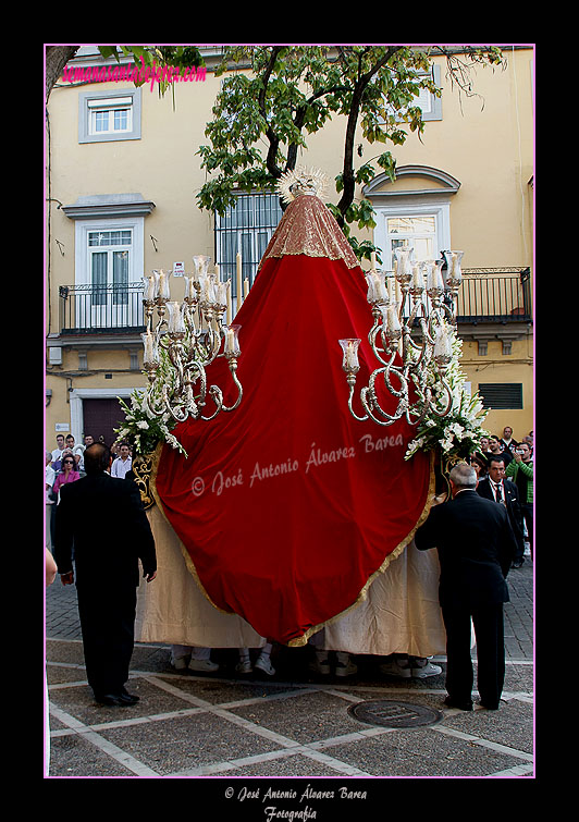 Procesión de Madre de Dios del Rosario, Patrona de Capataces y Costaleros