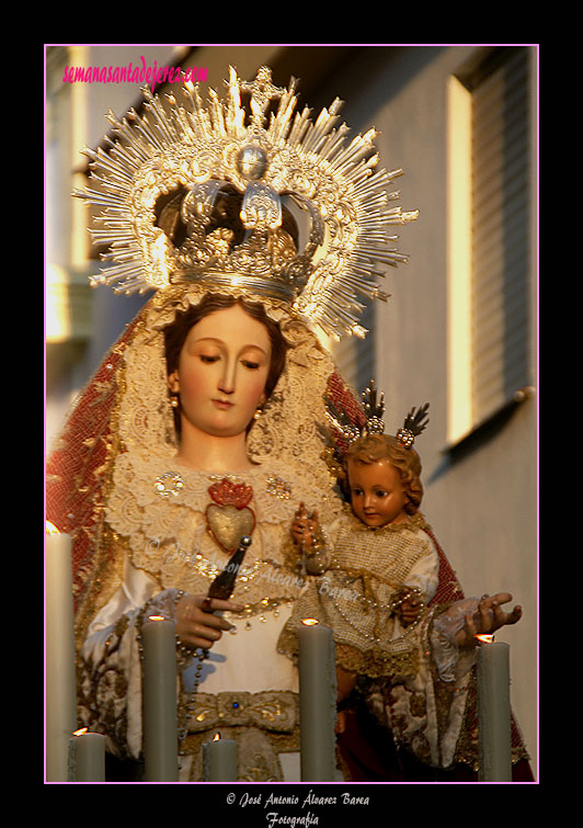 Procesión de Madre de Dios del Rosario, Patrona de Capataces y Costaleros