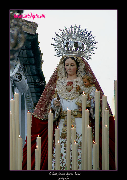 Procesión de Madre de Dios del Rosario, Patrona de Capataces y Costaleros