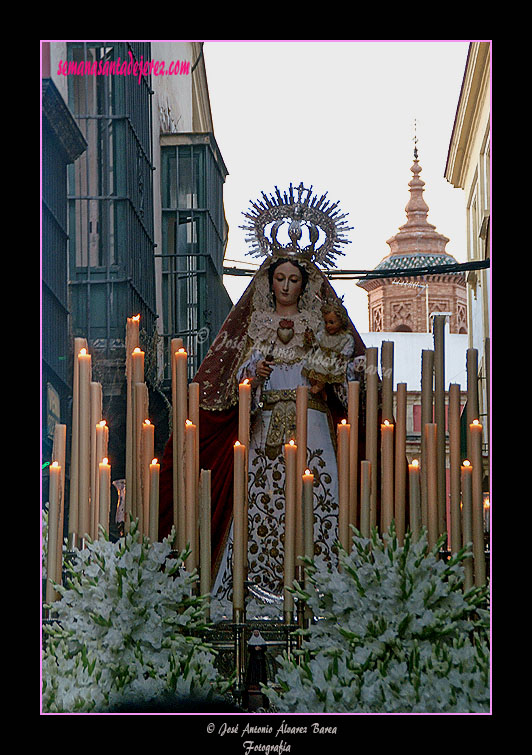 Procesión de Madre de Dios del Rosario, Patrona de Capataces y Costaleros