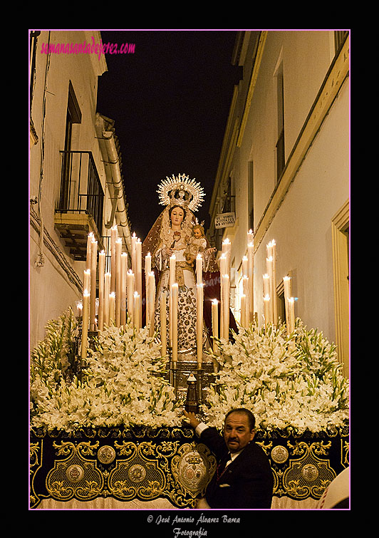Procesión de Madre de Dios del Rosario, Patrona de Capataces y Costaleros