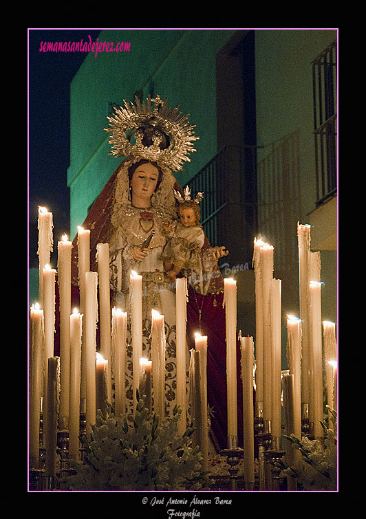 Procesión de Madre de Dios del Rosario, Patrona de Capataces y Costaleros