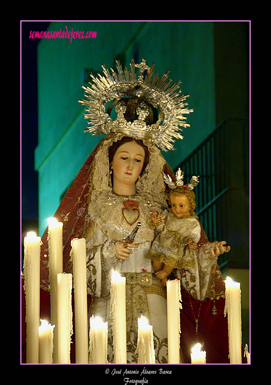 Procesión de Madre de Dios del Rosario, Patrona de Capataces y Costaleros