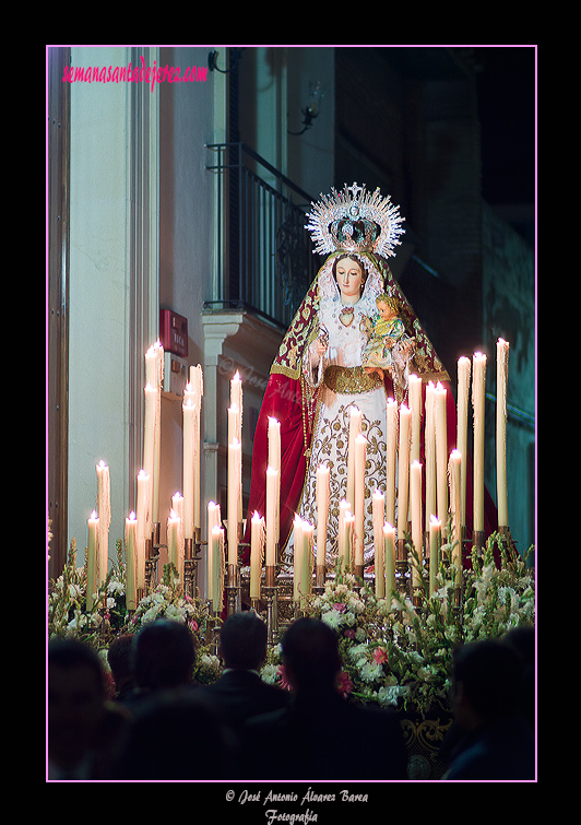 Procesión de Madre de Dios del Rosario, Patrona de Capataces y Costaleros (20 de octubre de 2012)