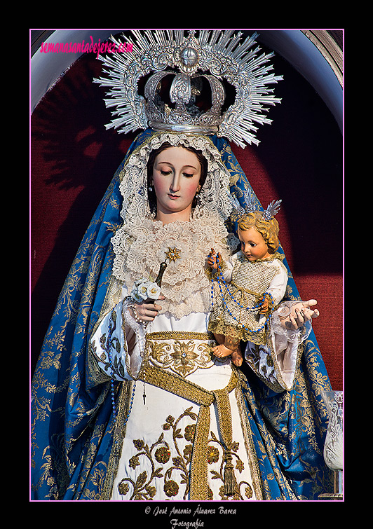 Madre de Dios del Rosario, Patrona de Capataces y Costaleros