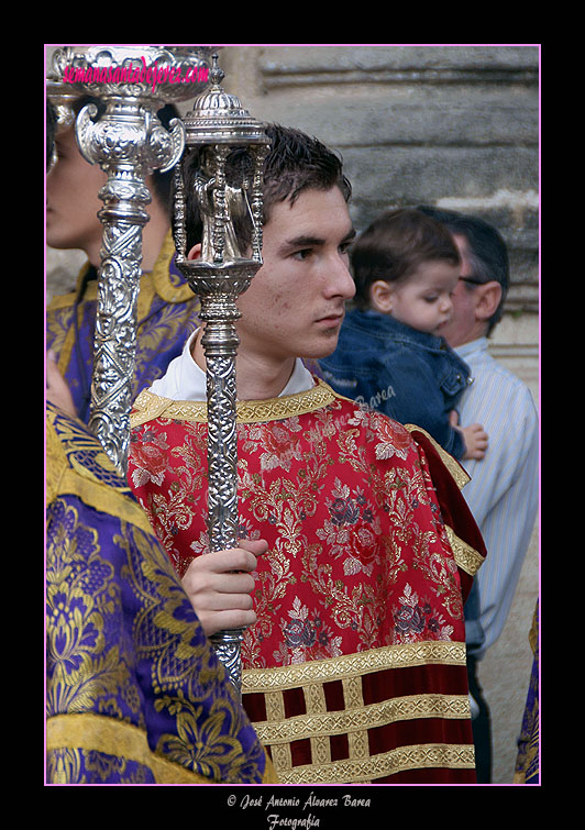 Procesión de Madre de Dios del Rosario, Patrona de Capataces y Costaleros