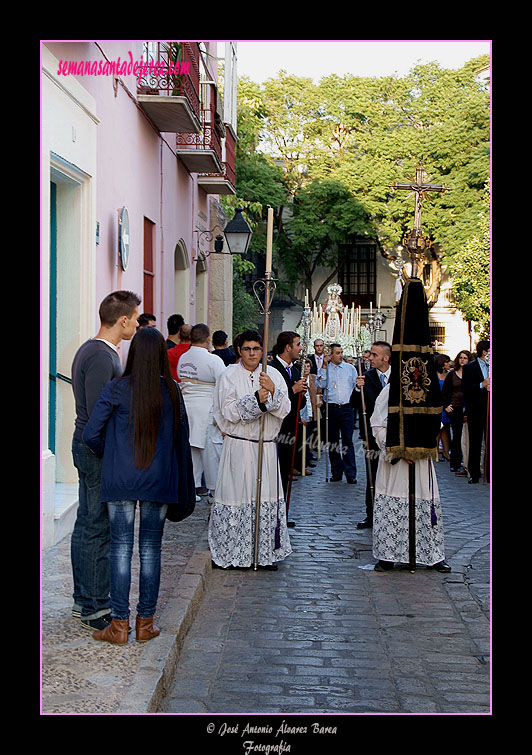 Procesión de Madre de Dios del Rosario, Patrona de Capataces y Costaleros