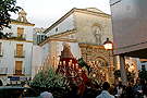 Procesión de Madre de Dios del Rosario, Patrona de Capataces y Costaleros