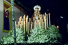 Procesión de Madre de Dios del Rosario, Patrona de Capataces y Costaleros