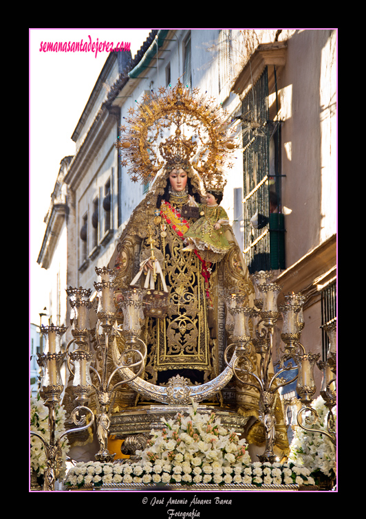 Procesión de Nuestra Señora del Carmen Coronada