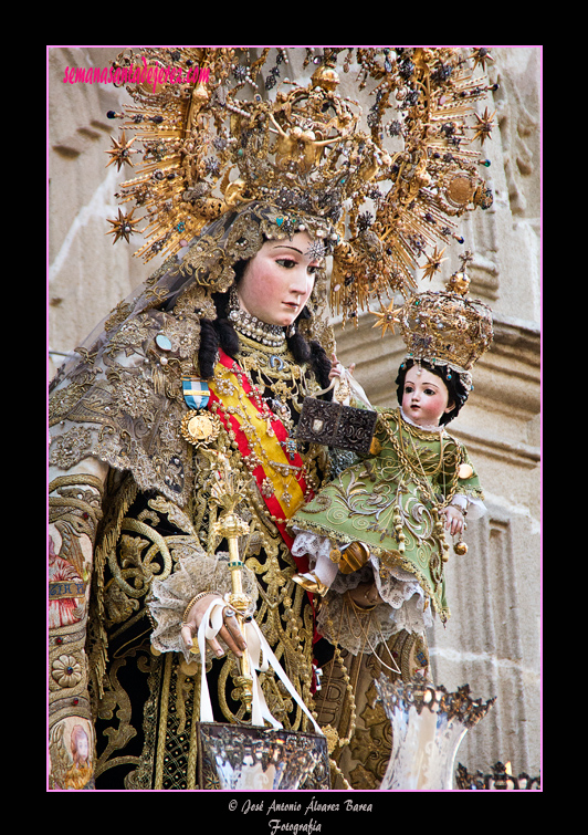 Procesión de Nuestra Señora del Carmen Coronada