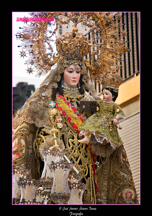 Procesión de Nuestra Señora del Carmen Coronada