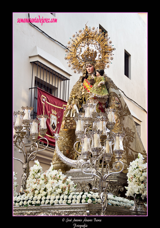 Procesión de Nuestra Señora del Carmen Coronada