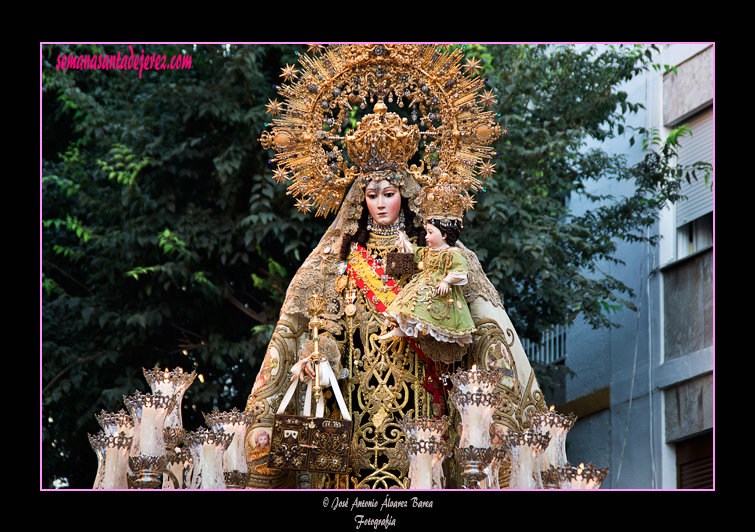 Procesión de Nuestra Señora del Carmen Coronada