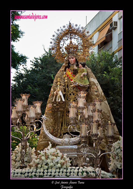 Procesión de Nuestra Señora del Carmen Coronada