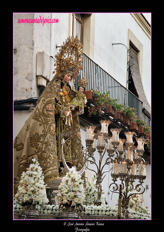 Procesión de Nuestra Señora del Carmen Coronada