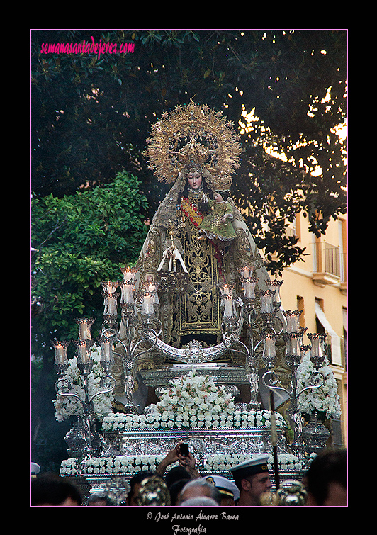 Procesión de Nuestra Señora del Carmen Coronada