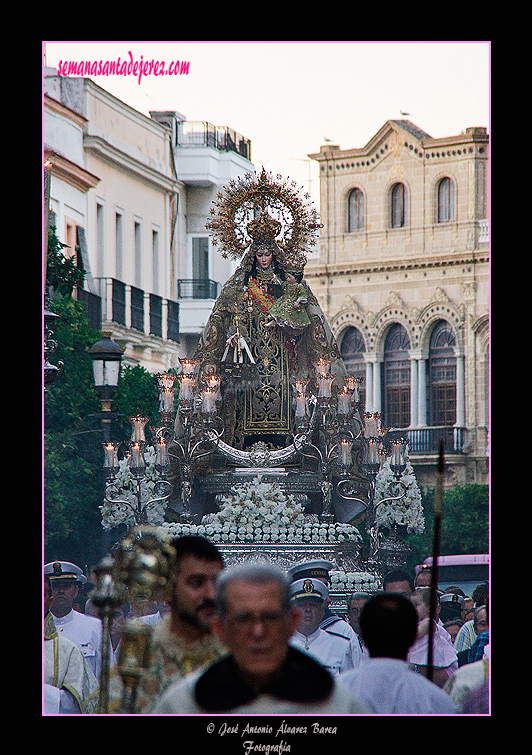 Procesión de Nuestra Señora del Carmen Coronada