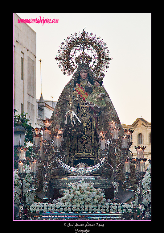 Procesión de Nuestra Señora del Carmen Coronada