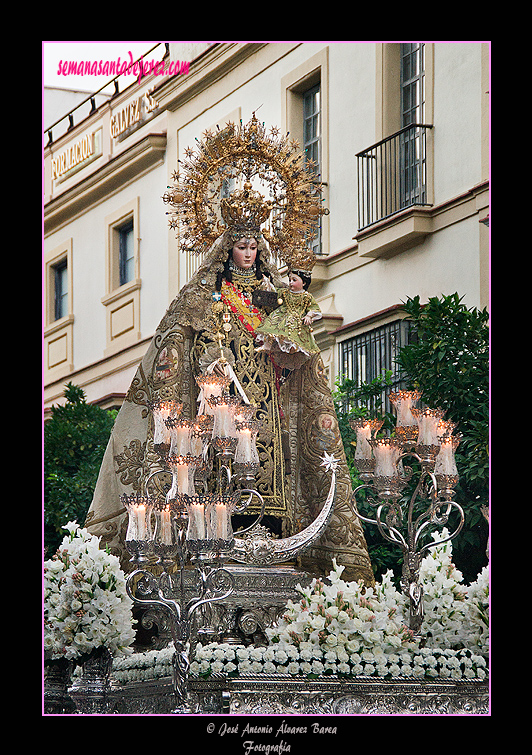 Procesión de Nuestra Señora del Carmen Coronada